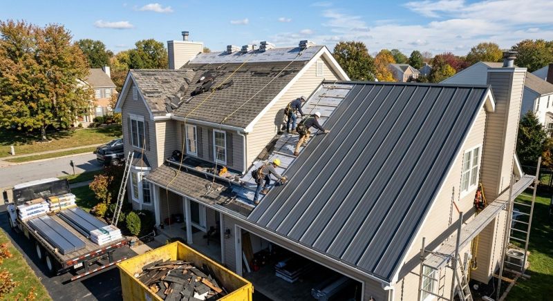 Metal Roof Replacement